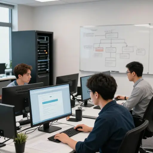 新系统的部署将在下周二完成。