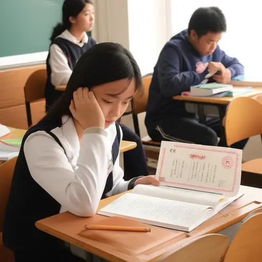 她是班上成绩最好的学生之一。