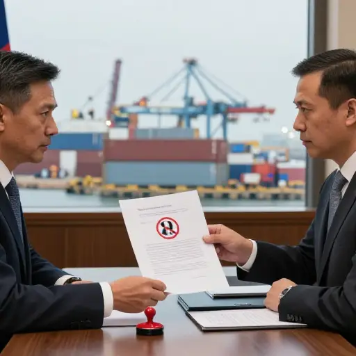 该国实施经济制裁作为对贸易壁垒的报复。