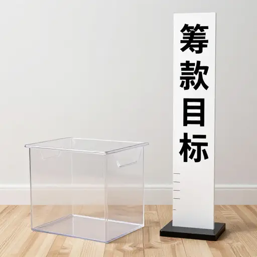 我们远未达到筹款目标。
