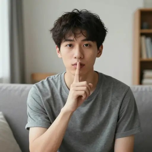 请别让我说话；我目前宁愿保持沉默。