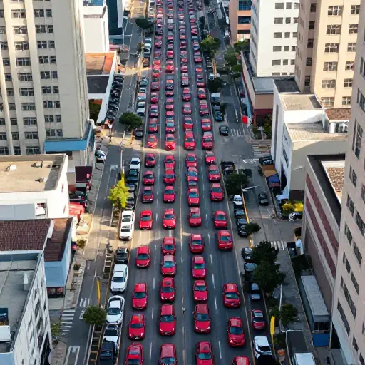 高峰时段交通可能非常拥堵。