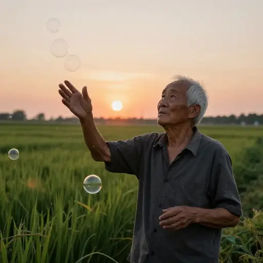 我是个老傻瓜，追逐着一个荒唐、脆弱的梦想。