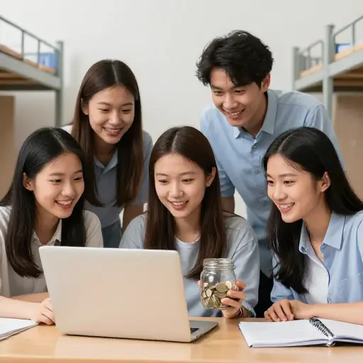 这台笔记本电脑价格实惠，因此很受学生欢迎。