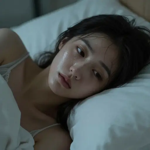 她生病了，所以脸色很苍白。