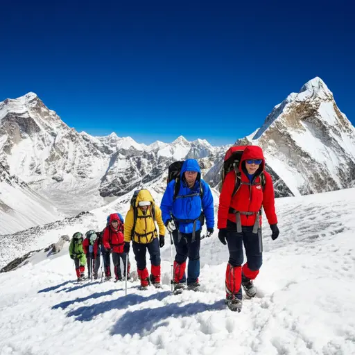 他们在喜马拉雅山脉的徒步旅行是一次史诗般的冒险。