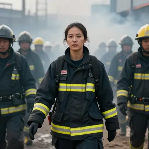 她在危险情况下从不惊慌失措，并且总是知道该做什么。