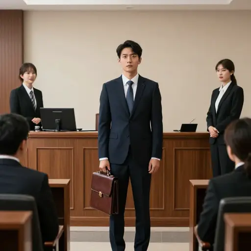 我们已聘请一名律师，如有必要，将在法庭上代表我们。
