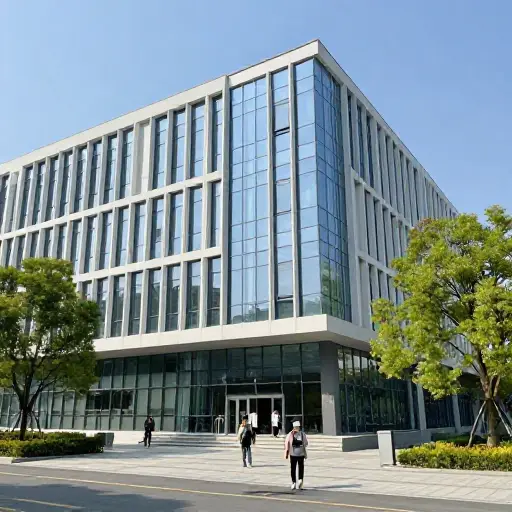 这所大学拥有一个先进的图书馆。