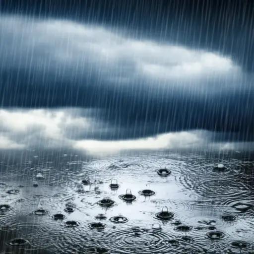 根据天气预报，明天会下雨。