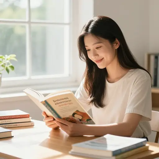 我对她学习语言的轻松程度感到惊讶。
