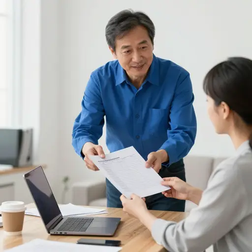 承包商提供了一份详细的装修报价。