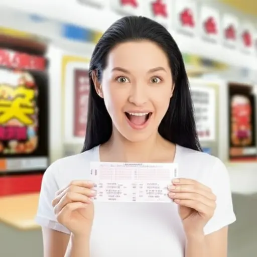 她在彩票中赢得了巨额奖金。