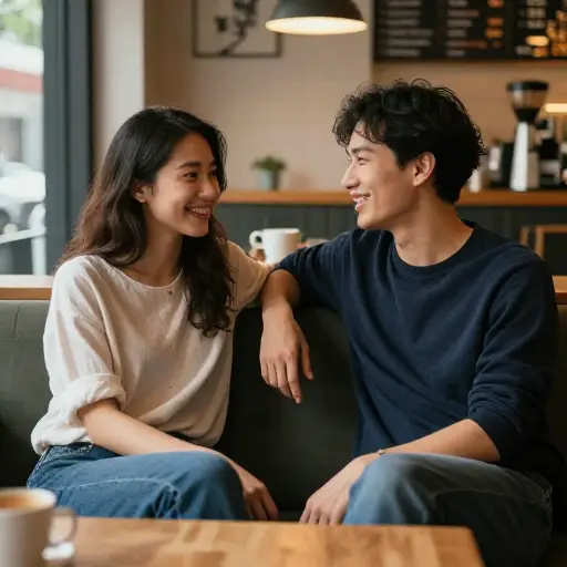 他们放纵地闲聊了一会儿。