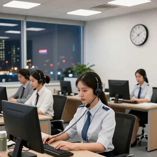 客服热线全天候有人值守以提供客户协助。