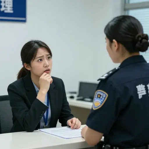 如果你丢了东西，可以去警察局。