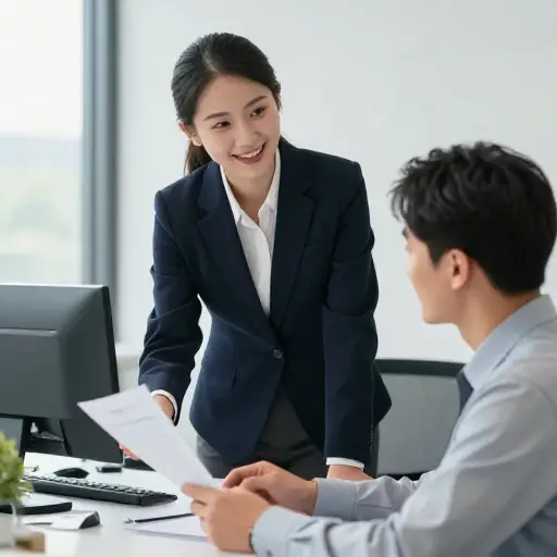 经理非常乐意帮忙。