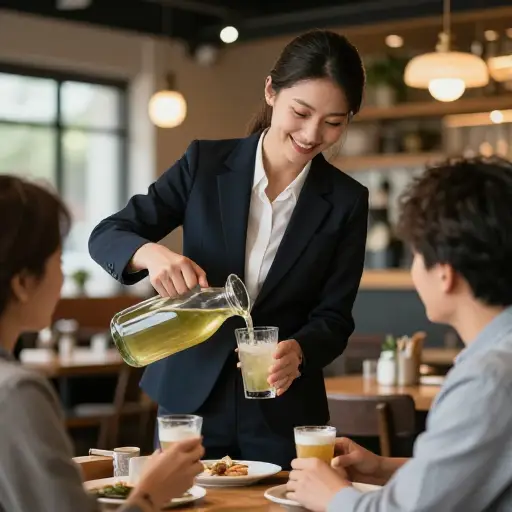 我听说这份工作需要招待人。