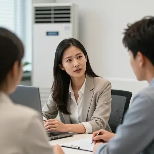 关于办公室温度，她提出了一个合理的观点。