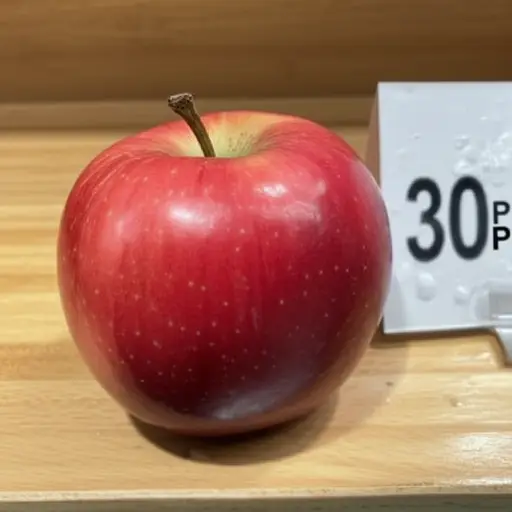这个苹果只要30便士。