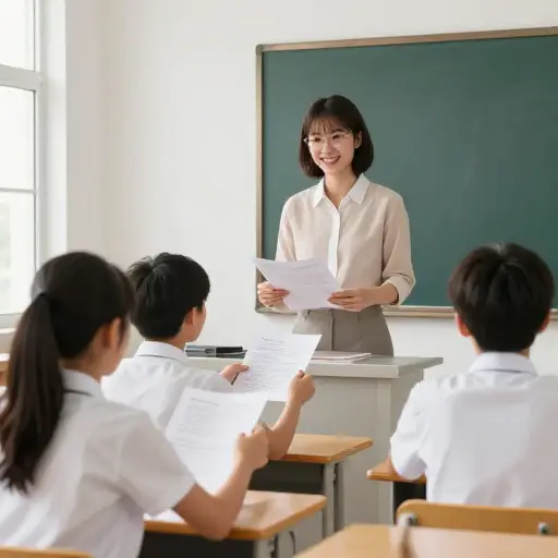 老师给了我们一些解释性材料来帮助我们理解这个概念。