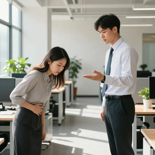 她因为身体不舒服被允许提前离开。