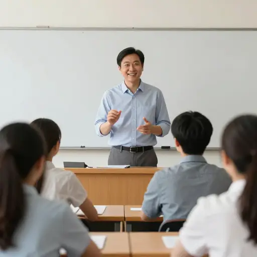 这位教授轻松随和的教学方法让复杂的课题更容易掌握。