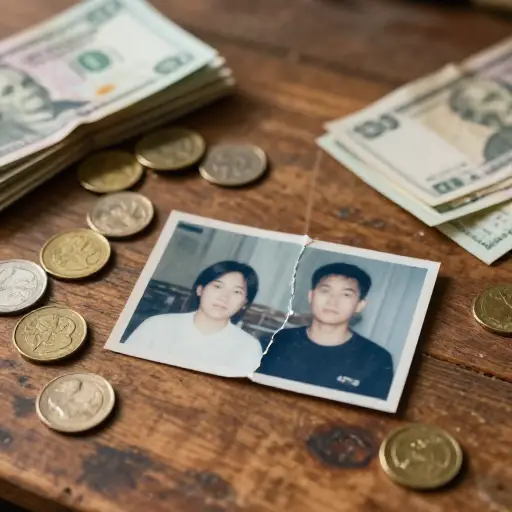 为了金钱背叛朋友是一种卑鄙的行为。