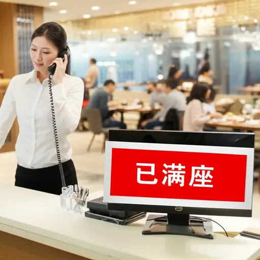 餐厅的预约系统显示今晚已经没有空位了。