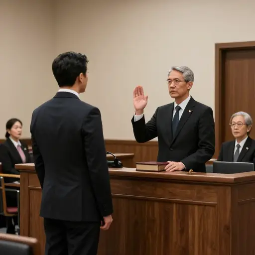 证人选择郑重声明而非宣誓作证。