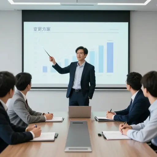 经理将在会议上介绍提议的变更。