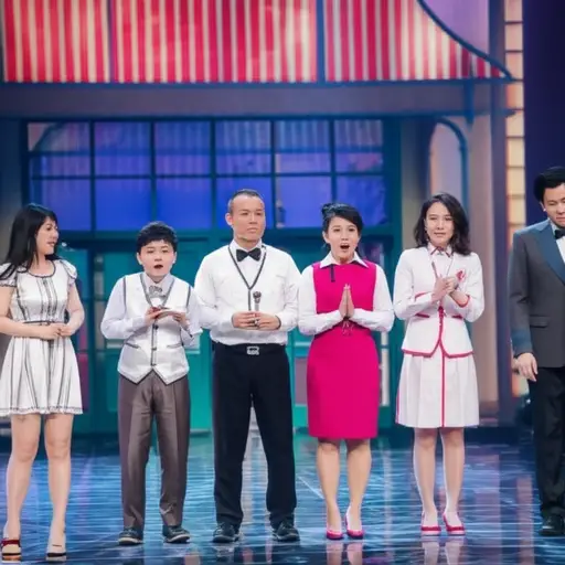 他们在综艺节目中表演了一个关于餐馆点餐的搞笑小品。
