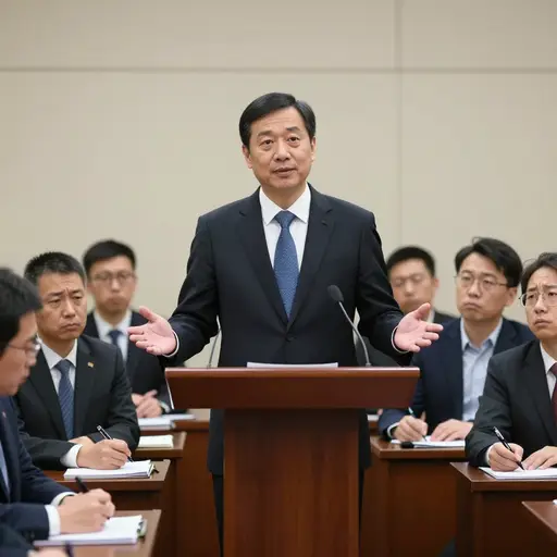 这位政客就丑闻发表的无关痛痒的评论令期望得到爆料声明的记者们大失所望。