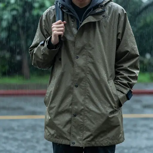 这件外套不能提供任何防雨保护。