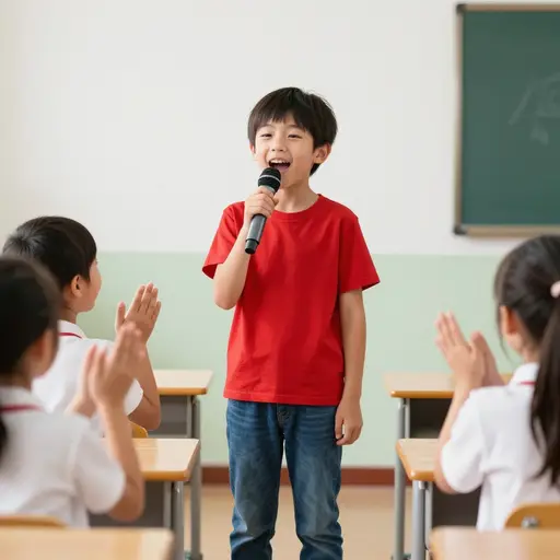 我会唱英语歌。