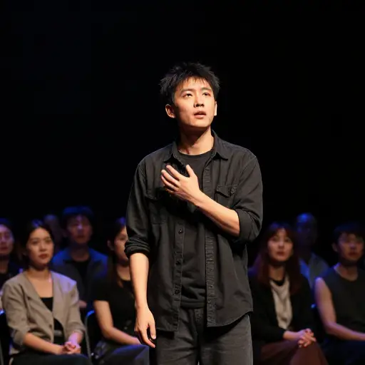 那位演员在那出戏中的表演令人难忘。