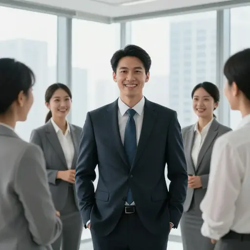 他在公司找到了一个能让他真正施展才华、获得成功的新角色。