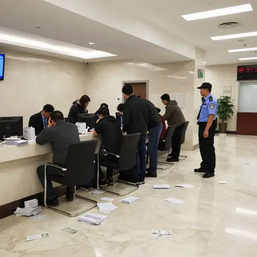 今早新闻报道了一起银行抢劫案。
