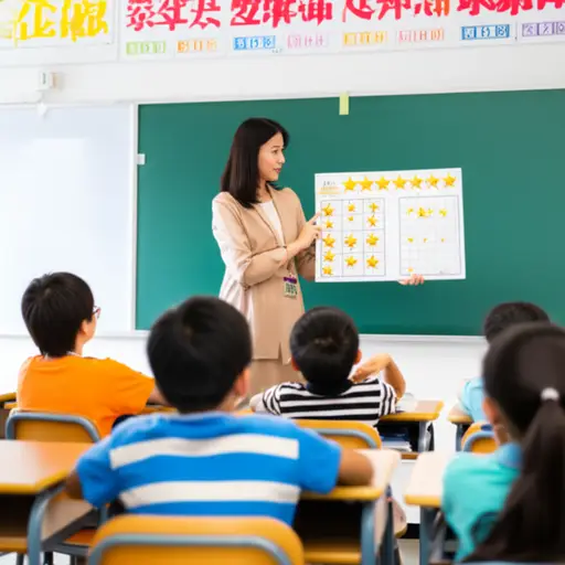 老师用奖励系统来控制班级的纪律。