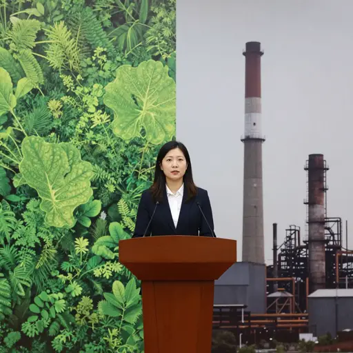 她在环境问题上的公开立场与她投资污染行业的私人行为相矛盾。