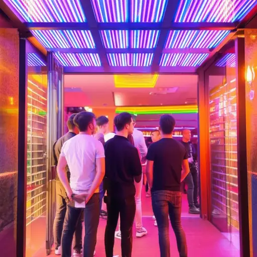 那个夜店是寻找伴侣的男士们常去的热门场所。