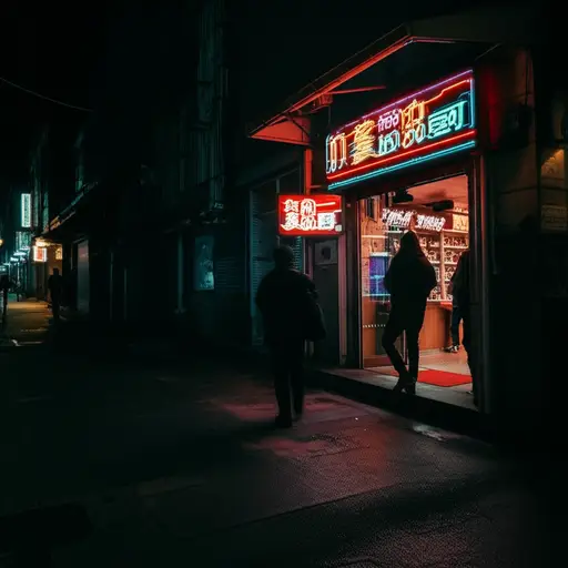 在深夜独自去那种酒吧是很冒险的行为。