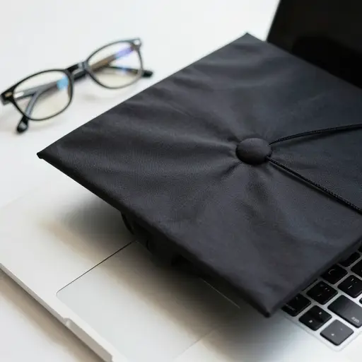 我去年拿到了计算机科学的学士学位。