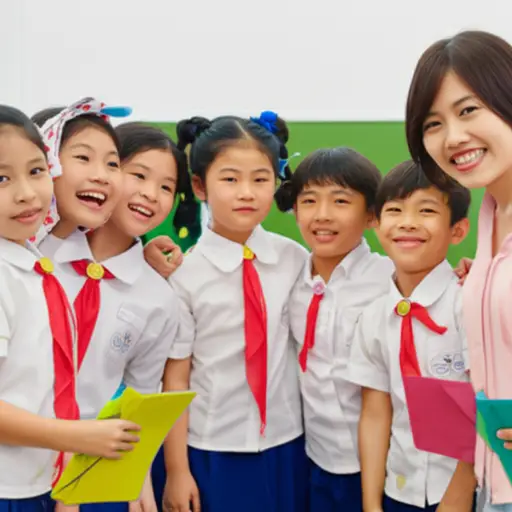 孩子们很快就喜欢上了这位新来的老师。