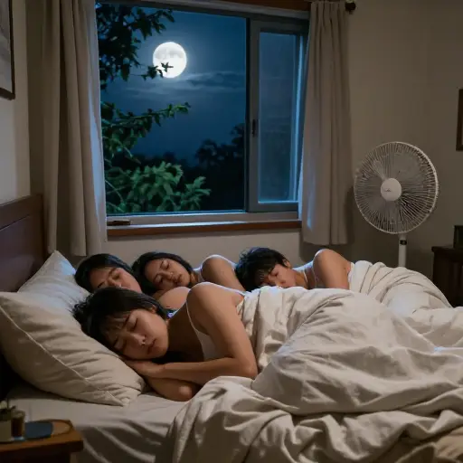 酷热导致我们许多人度过了一个不眠之夜。