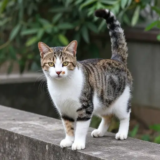 猫喜欢保护它们的领地。