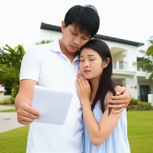他们经济上负担不起这所房子。