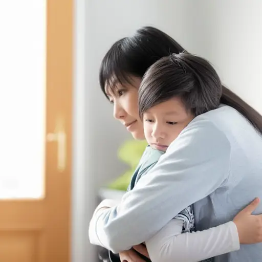 我的妈妈总是知道怎么让我感觉好起来。