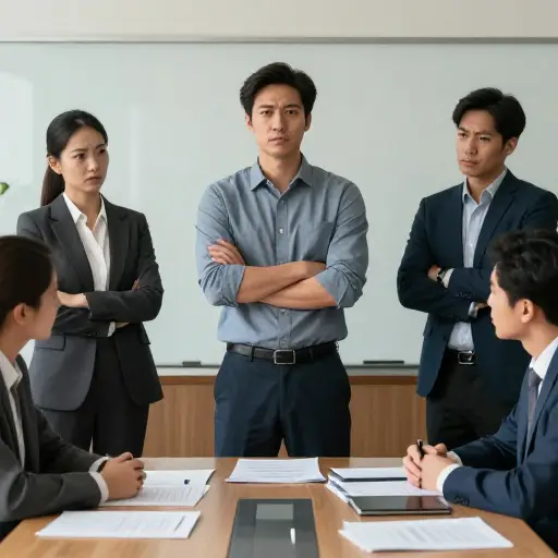 他对不同意见的不宽容导致了团队内的冲突。