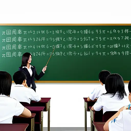 圆周率是一个无限不循环的无理数。